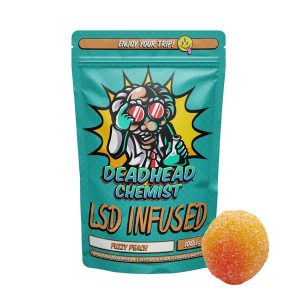 LSD Edible 100ug Fuzzy Peach Deadhead Chemist