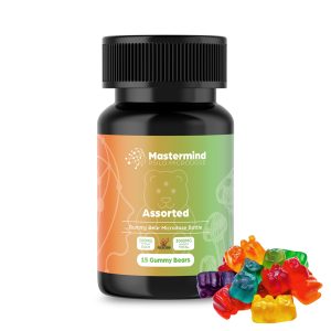 Mastermind Psilo Magic Mushroom Gummy Bear Microdose – 3000MG – Assorted