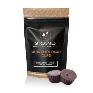 Shroomies Dark Chocolate Cups – 1000mg