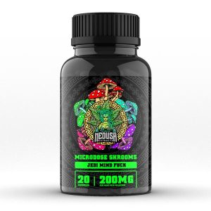 Magic Mushroom Microdose Capsules | Jedi Mind Fuck 200mg | 20 Capsules | Medusa Extracts