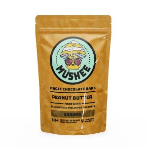 Magic Mushroom Peanut Butter Chocolate Bar- 3000MG – Mushee