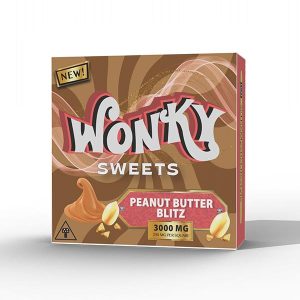 Wonky Sweets – Peanut Butter Blitz -3000MG